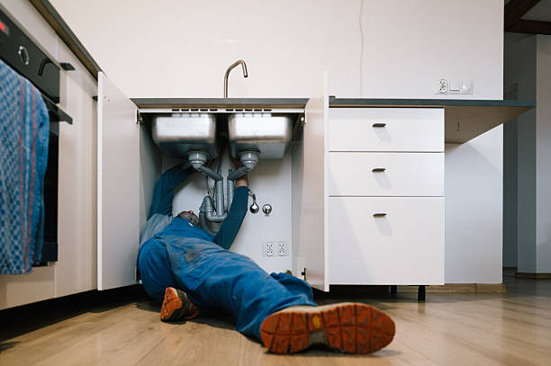 Professional Plumbing technician working in Big Lake, TX